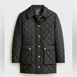 J.Crew Heritage quilted Barn Jacket™ with PrimaLoft®, Black
